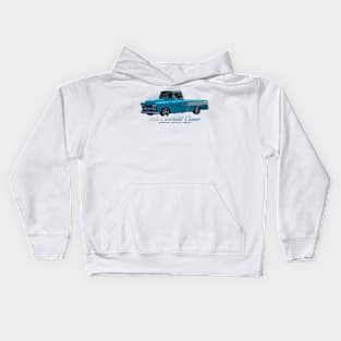 1958 Chevrolet Cameo Carrier Pickup Truck Kids Hoodie